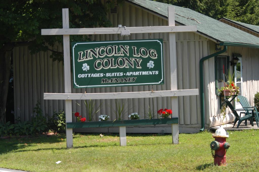 Hotel Lincoln Log Colony Lake George Camera foto