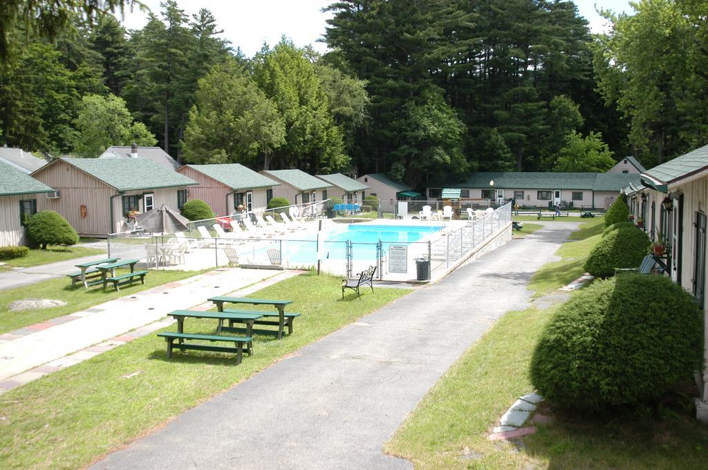 Hotel Lincoln Log Colony Lake George Esterno foto